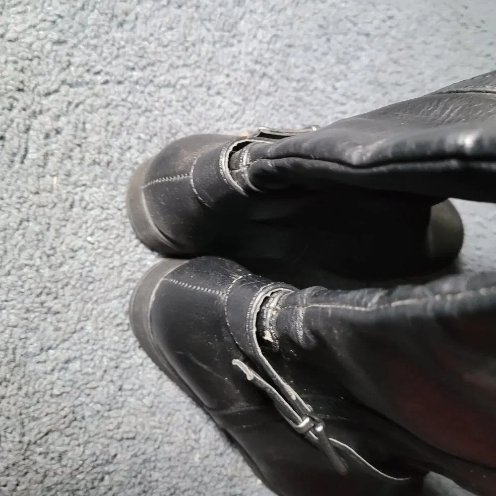 Croft & Barrow Womens Annie Riding Boots Size 8 W